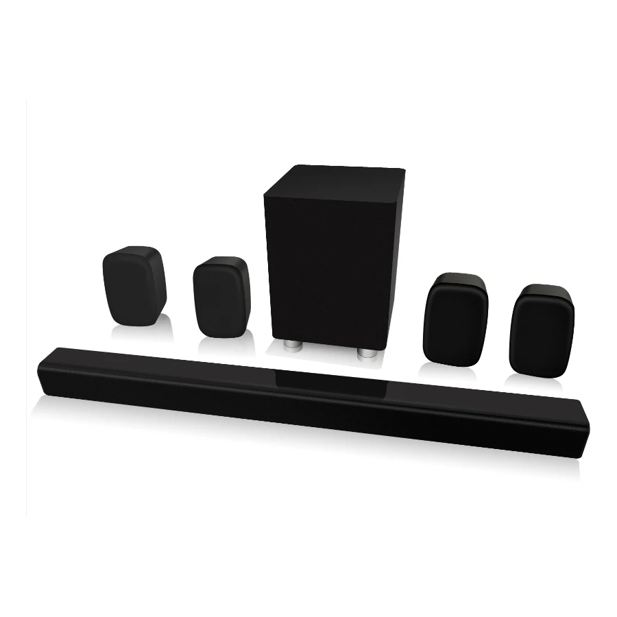 
 2020 лучший 3D окружающий домашний кинотеатр система бас-бокс динамик для телефона беспроводной bt звуковая панель Саундбар с сабвуфером  