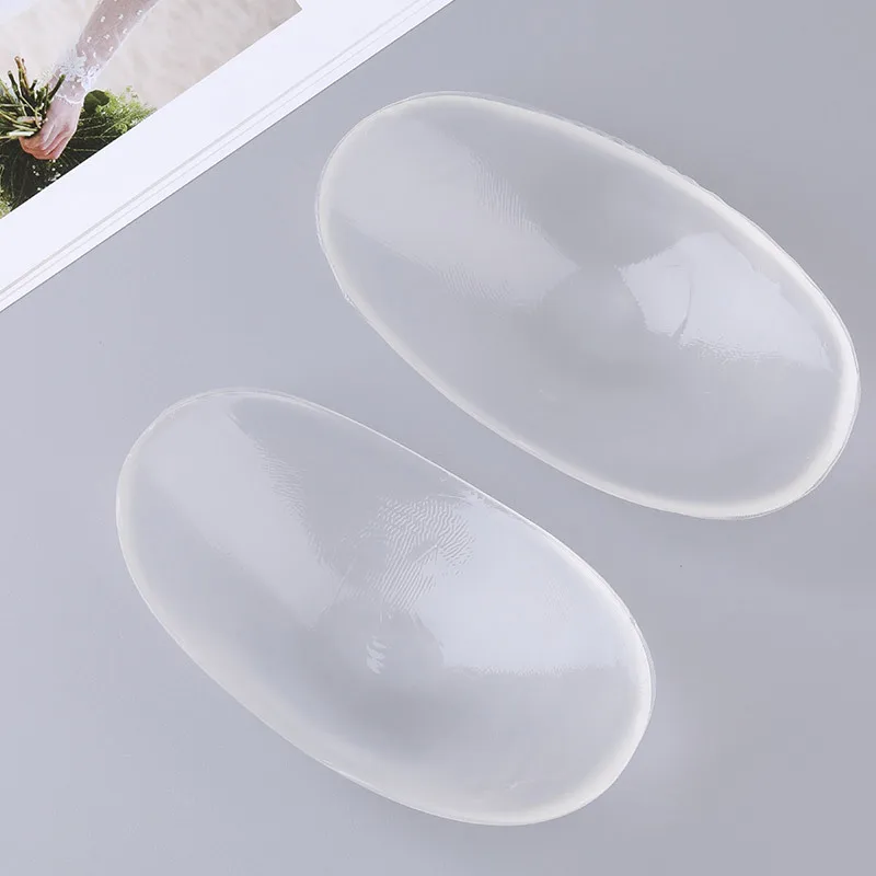 Push-up Enhancer Reusable Shoulder Pads Adhesive Soft Anti-slip Silicone Shoulder Pads for Men