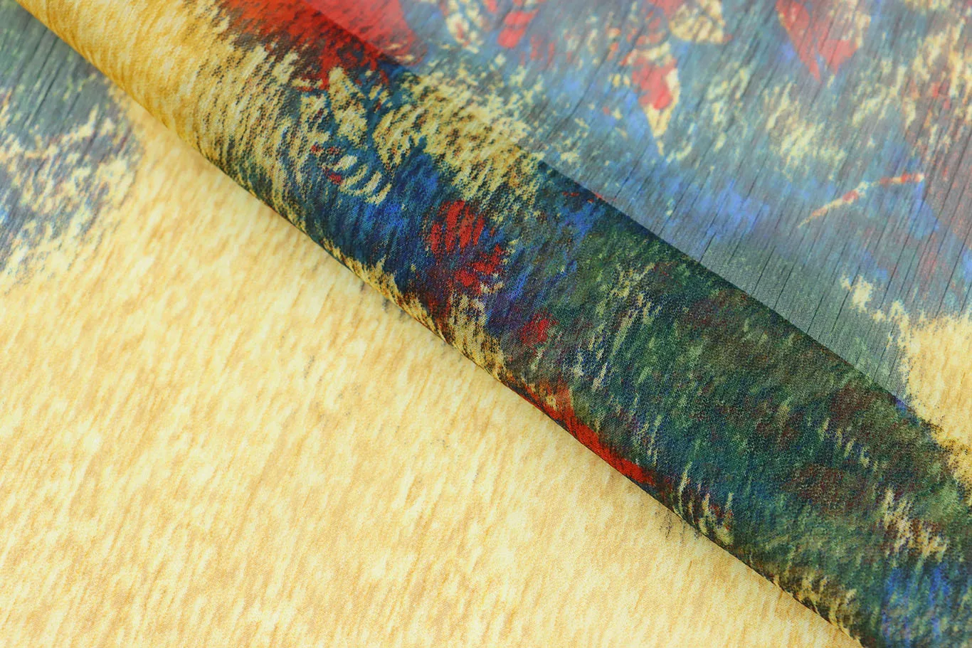 Print Fabric boho Factory Wholesale 100% Polyester Jersey Fabric Woven Breathable Customized Designs 1 Yard Plain 150cm