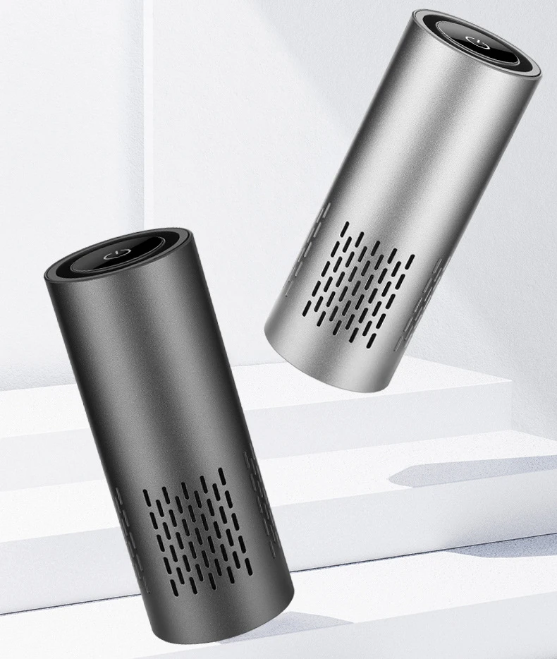 Portable Air Purifier Car Air Purifier with H12 HEPA Filter Negative Ion for Smoke Dust and Odor Eliminator