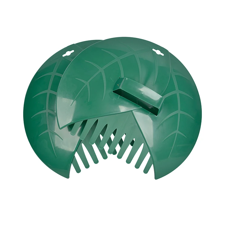 Winslow & Ross garden plastic green hand tool leaf grabber