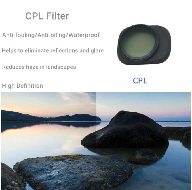 Lens Filters  Set UV Protector  ND CPL ND/PL kit set Filters for DJI MINI 4 PRO