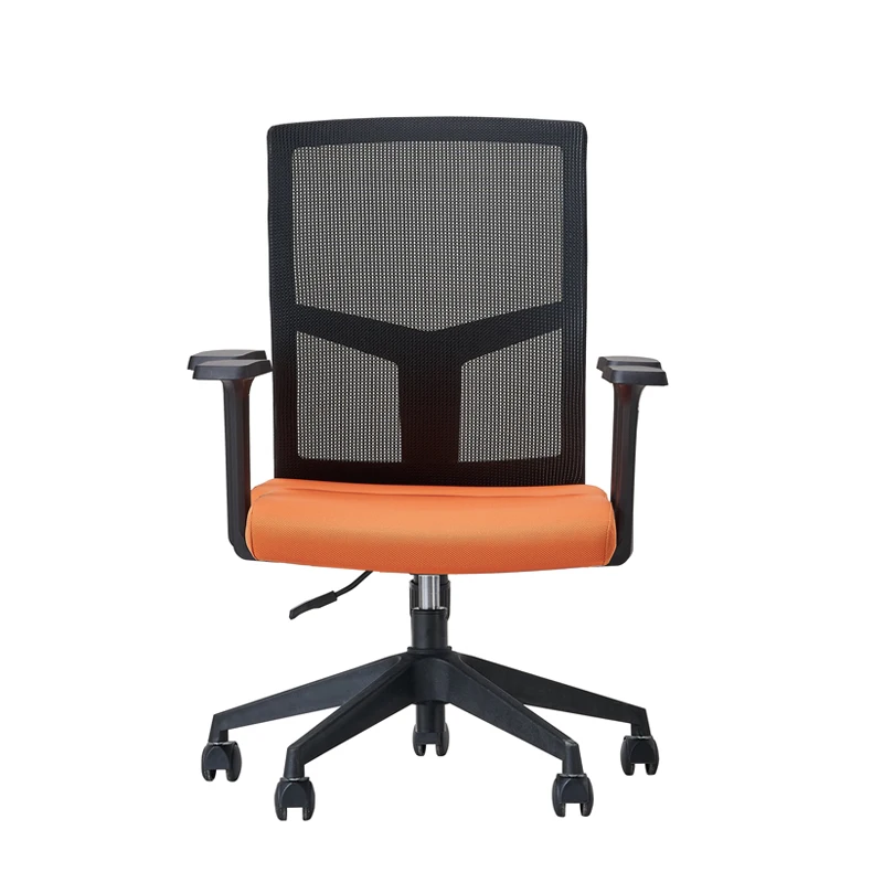 Ergonomic full Mesh Swivel Chair with Castors Black Office Chair for Office Desk Conference Room Chair