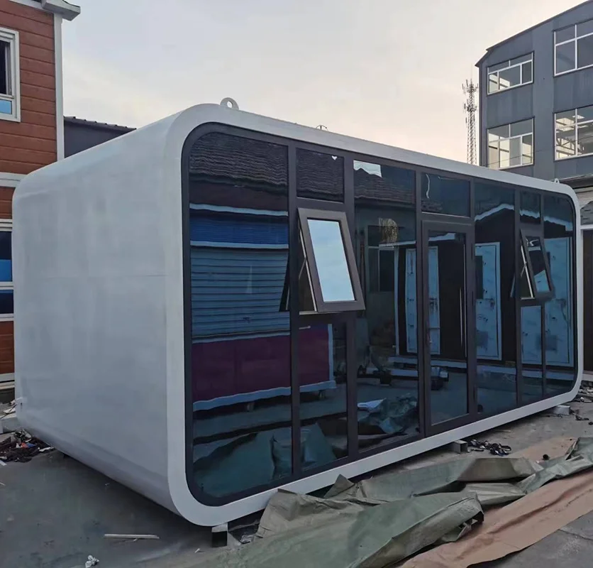 Mobile Homes Outdoor Living and Working Offices Pods Apple Cottage Custom Modular Design Prefabricated Homes home capsules