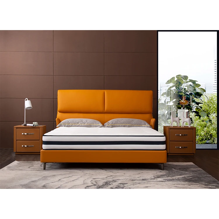 new designs stylish italian luxury luxury wholesale leather headboard beds