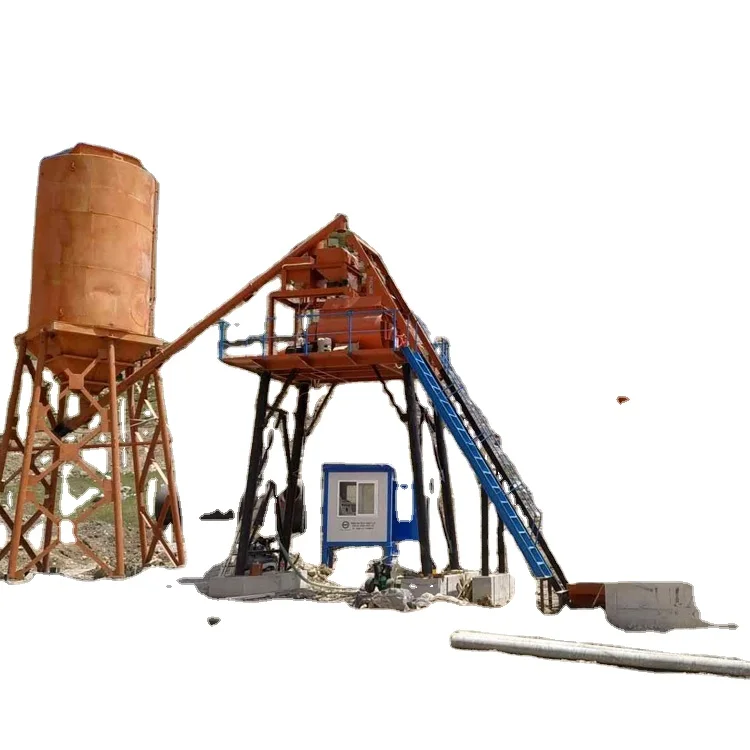 Premix JS Concrete Machinery Movable 25m3 Concrete Batching Plant