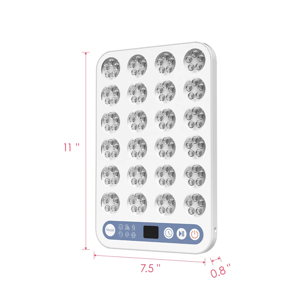 BioMol Light Red Therapi 6 Preset Modes Portable LED Infrared Red Light Therapy Device for Face Use
