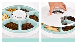 Smart Pet Feeder 6meals Timed Program Food Dispenser with Calling Music