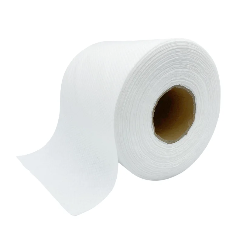 disposable cleaning 50 polyester 50 viscose spunlace nonwoven face towels fabric wet wipes