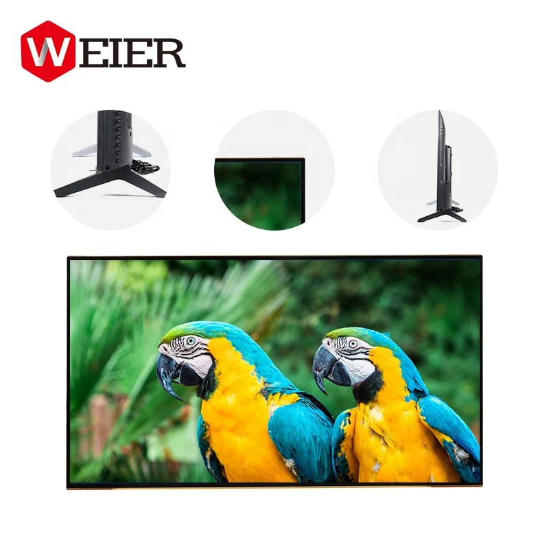 Weier Custom television big flat screen smart hd lcd led tv