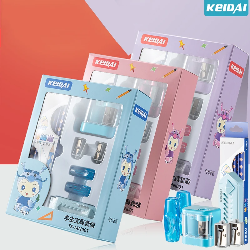 for kids promotional gift Multi-color school Stationery Set