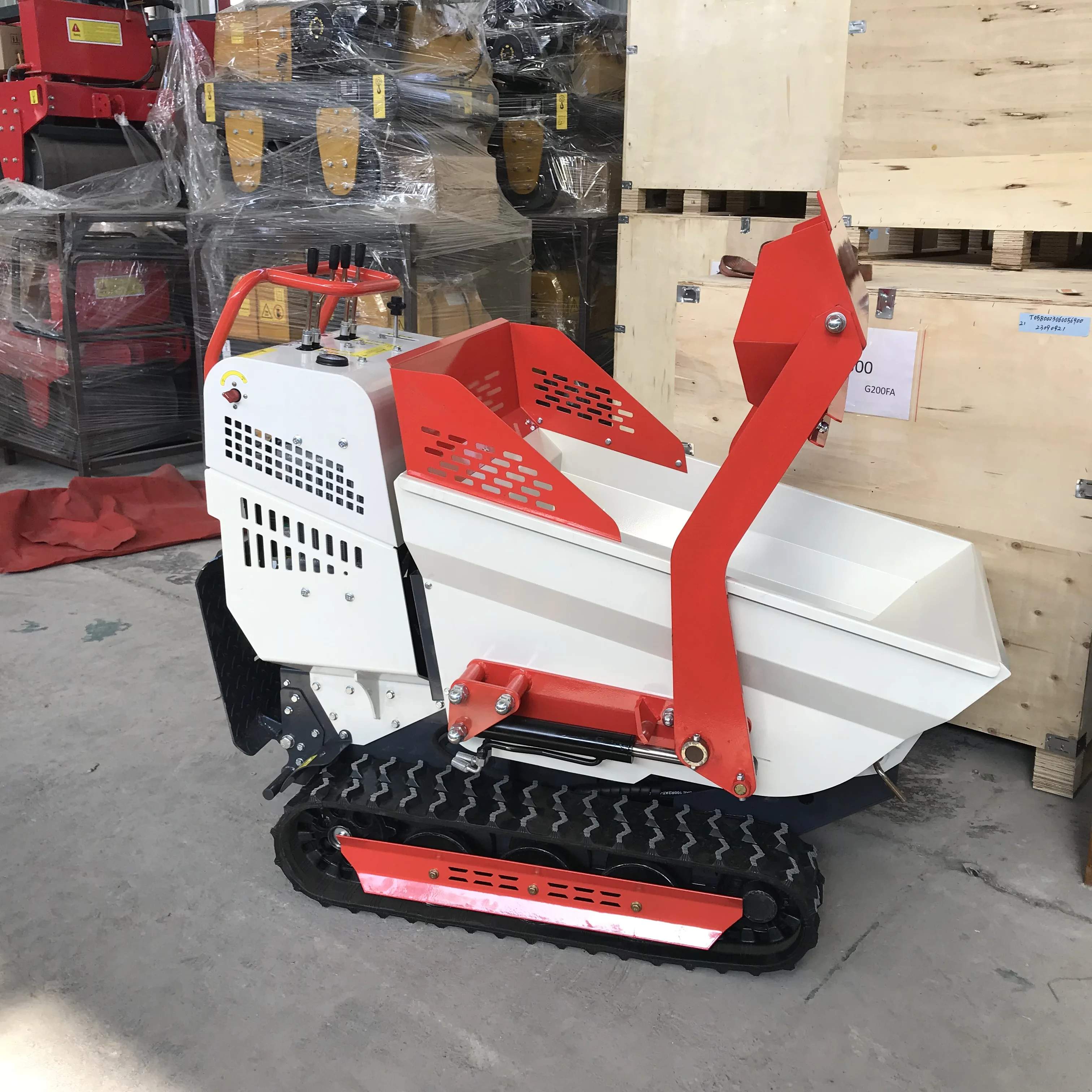 Мини-самосвал Briggs stratton 500 кг мини-самосвал с гидравлическим опрокидыванием