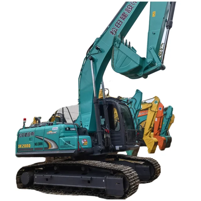 Low price Kobelco Excavator for sale Used Kobelco SK200-8 crawler excavator