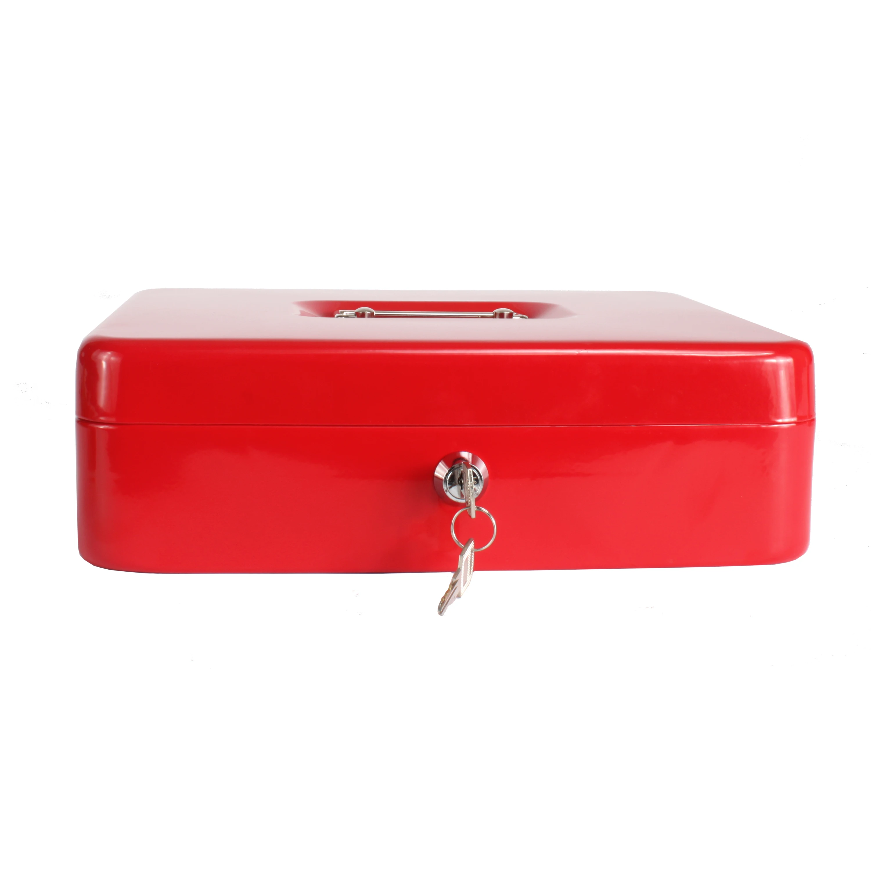 New Fashion Low Price Slot Box Collection Foldable Manufacturer Large Locking Cash Box with Combination Lock and Money Tray