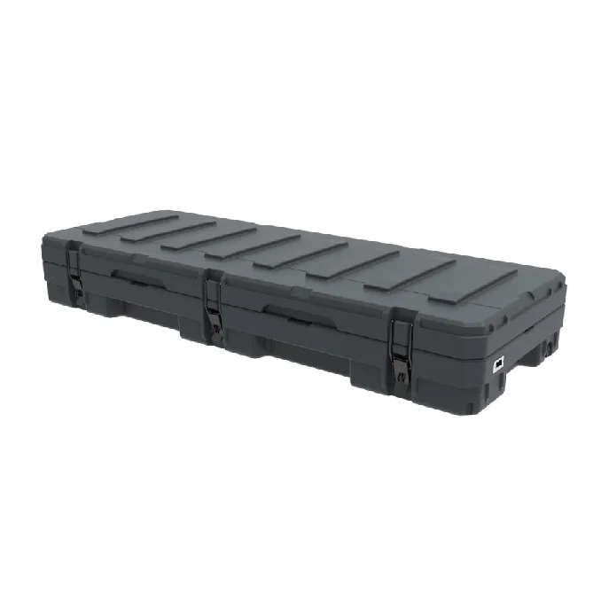Off-Road Vehicle Top Box Lldpe Heavy Duty Cargo Box 83L Multi-Functional Hard Plastic Shell Storage Box