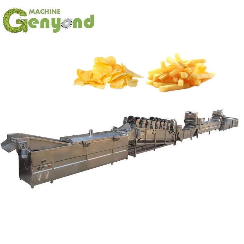 Fully Automatic Banana Potato Chip Machine/natural Chips Making