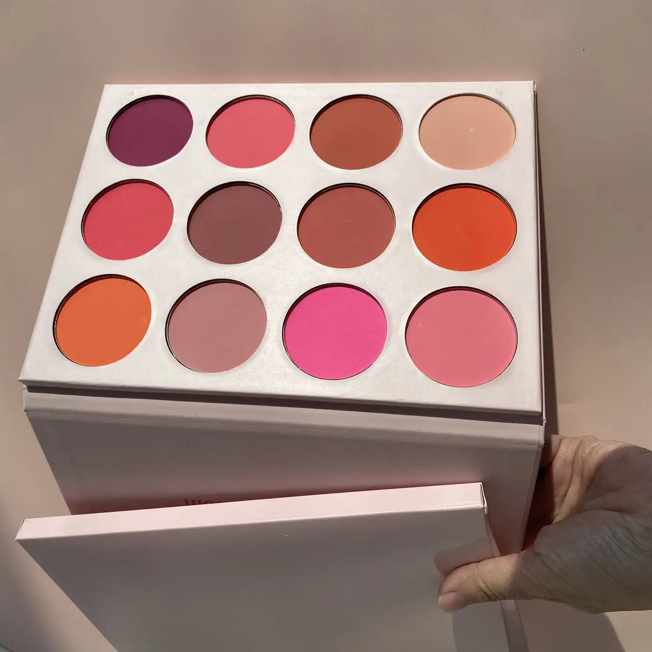 12 colors Makeup Contouring Palette Pressed Powder blush palette  Contour Palette Private label