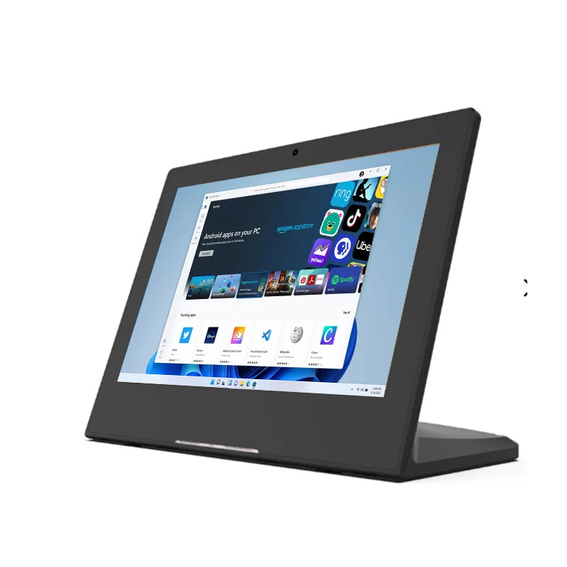 10.1 Inch Restaurant Pos Lcd Display L Shape Vertical Touch Ips Panel Android 8.1os Tablet Pc With Rj45 Ethernet Port