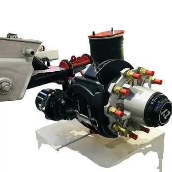 single axle boat trailer  air ride suspension   disc brake axle