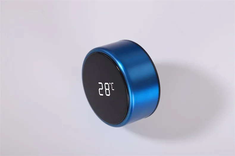 Promotional Wholesale Hot and Cold Smart Silver White Black Water Bottle Stainless Steel Vacuum Flask