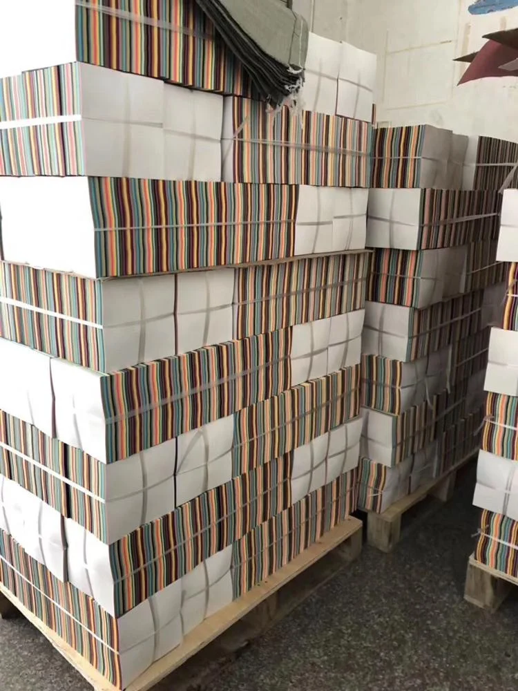 80g colorful wood free A4 wrapping paper for DIY use