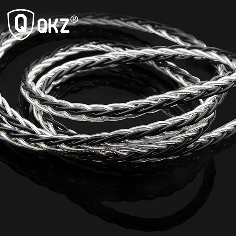  QKZ 2 Pin 8 Strand Посеребренная Улучшенная линия для
