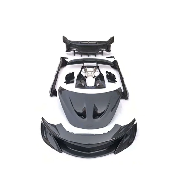 China Supplier Direct Selling Dry Carbon Fiber Material Mclaren 570gt Car Body Parts