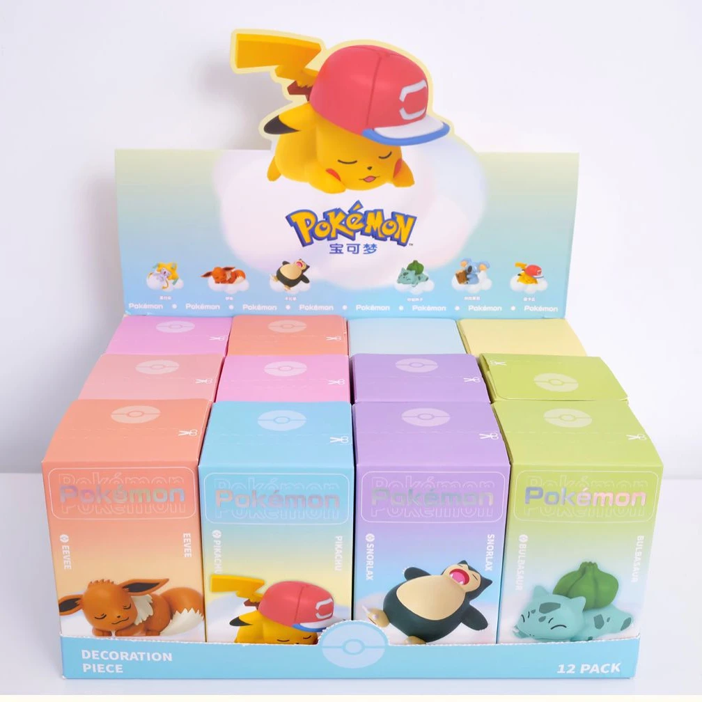 OEM Customized 6cm anime pokemoned action figure PVC model toy for gifts