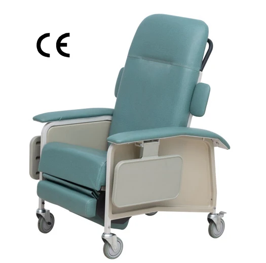 Medical transfusion recliner chair / manual use/ for clinic and hospital use