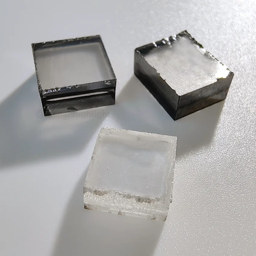 CVD Uncut Diamond CVD Single Crystal Raw Diamond 15x15x8.8mm Synthetic Rough Diamond