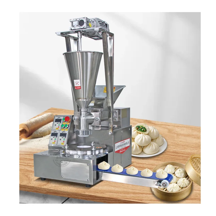 Bun Making Machine Automatic Small Steamed Stuffed Bun Baozi Small Multifunction Steamed Bun Bao Machine