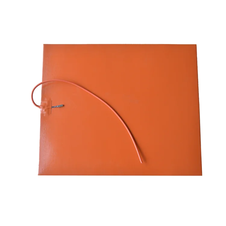 12V Heater Custom Silicone Rubber Heater Electric Heater Plates For Industrial