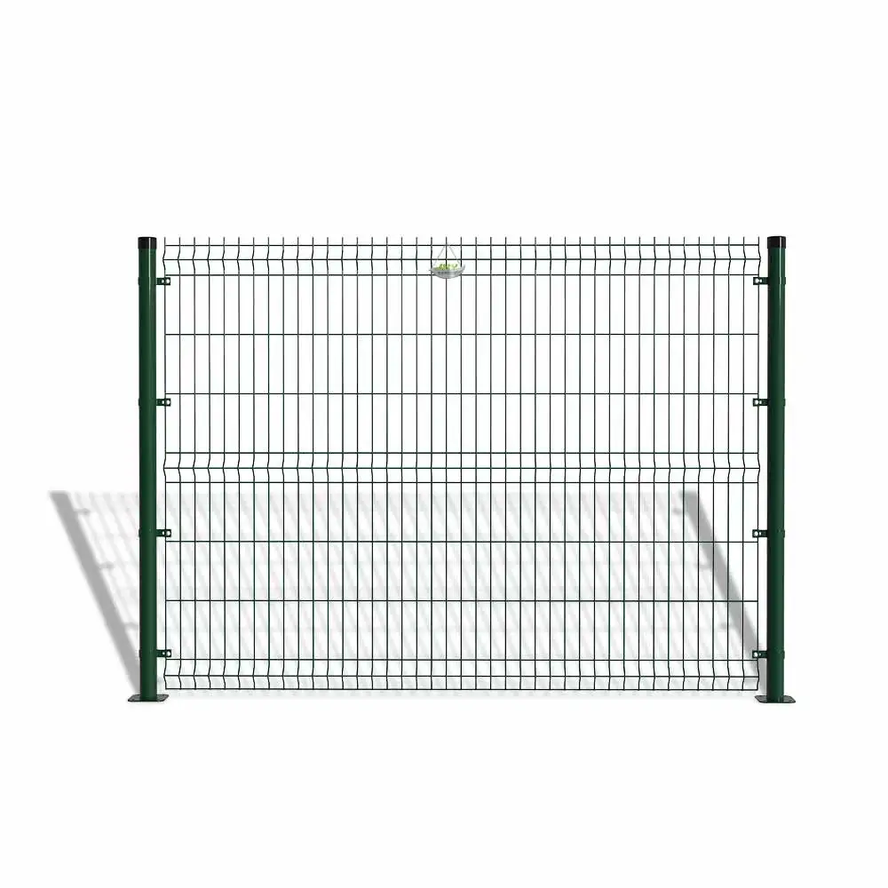 Квадратные оцинкованные сварные проволочные сетки ограждения панели 1530 мм евро сварочные сетки забор для продажи