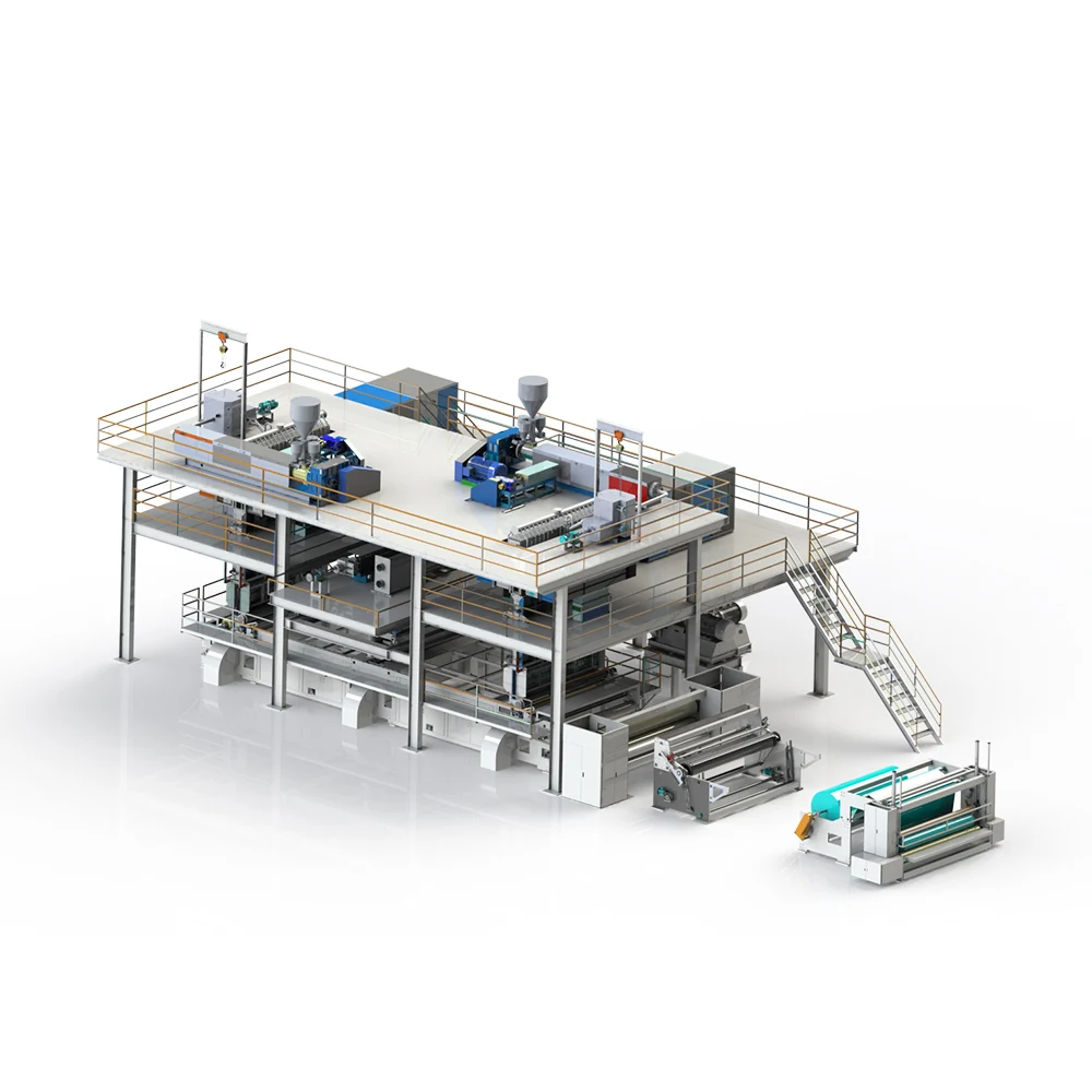 Оборудование для изготовления нижнего белья Нетканая сушильная машина 600 pp расплавленная выдувная машина с выдувным шпиннером