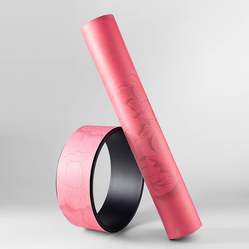 Patent Exercise Bodybuilding Safety High Quality Eco ABS pu Yoga Wheels