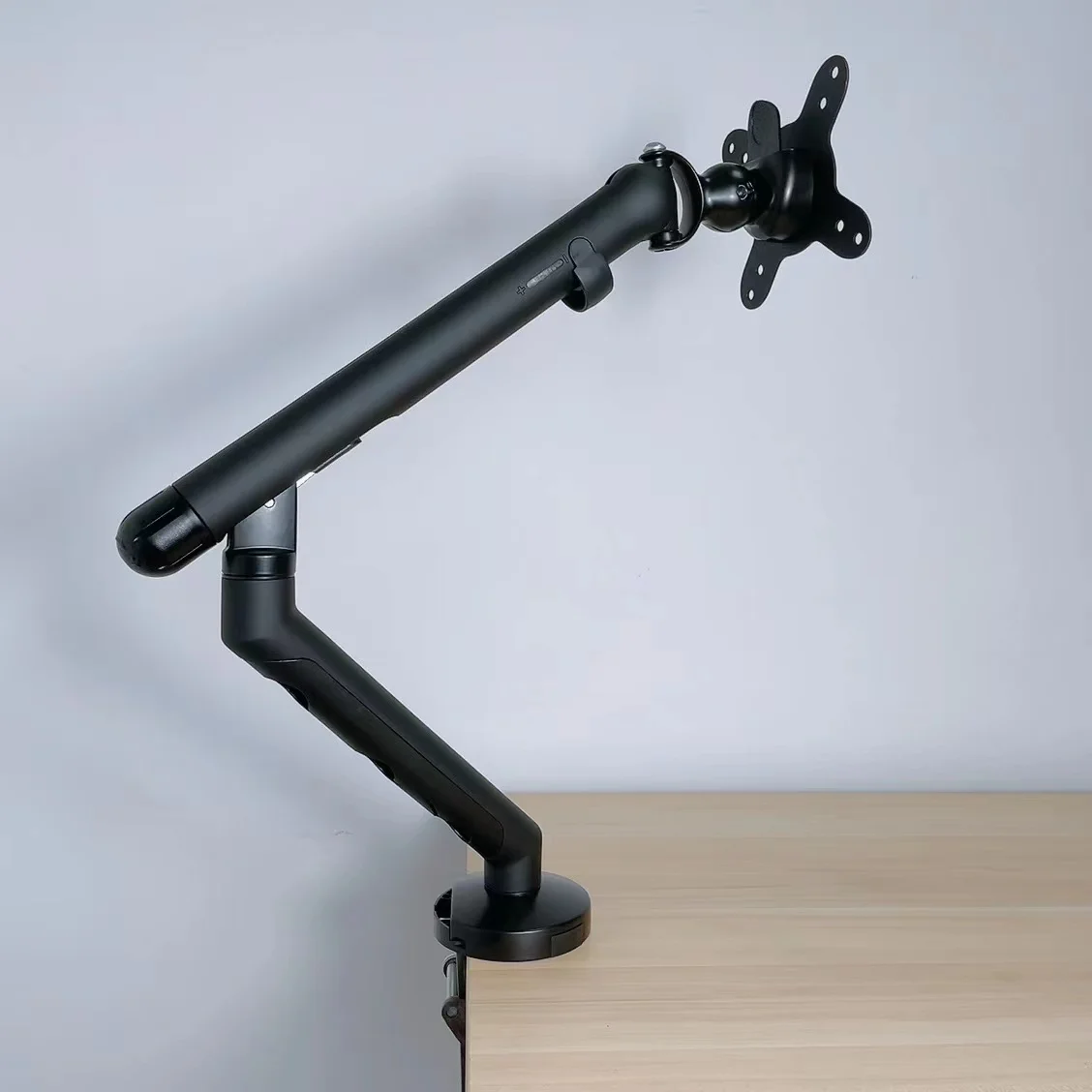 New USB Aluminum Computer Monitor Riser Stand Screen Rotation Angle Single Monitor Arm