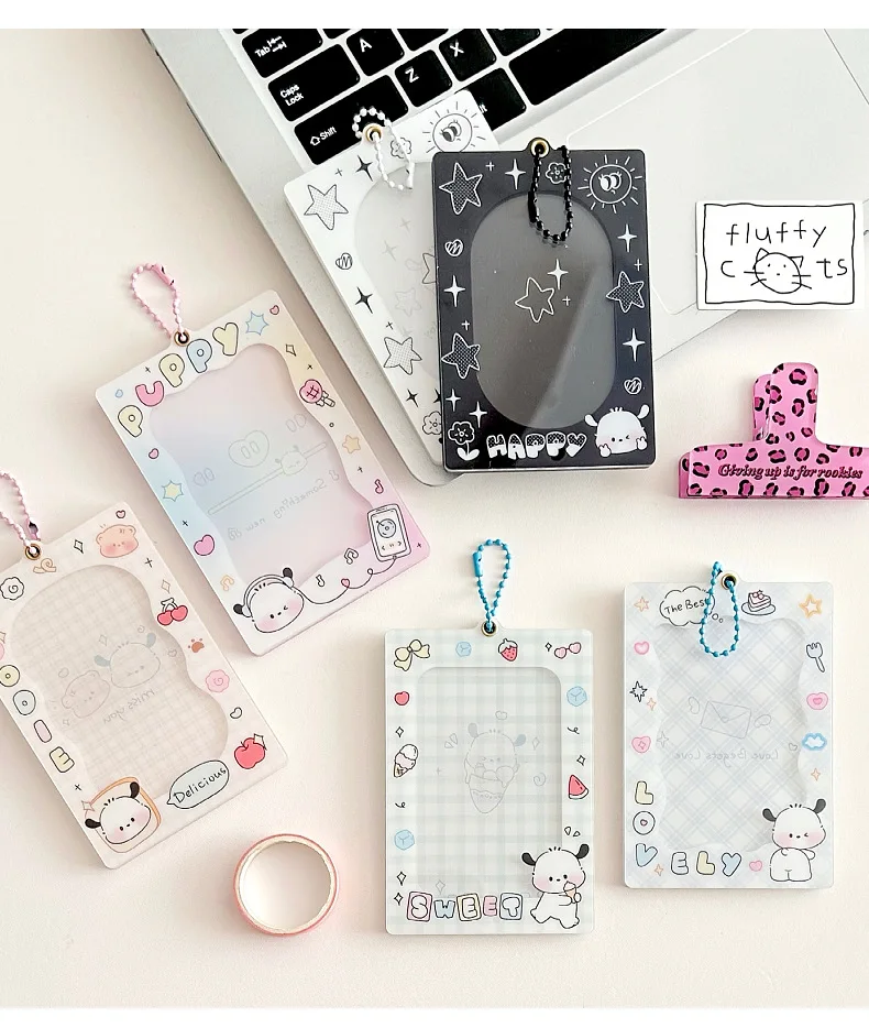 Double-Sided Acrylic Magnetic PC Holder K-pop Photocard Holder for Acrylic Photocards Card Holders