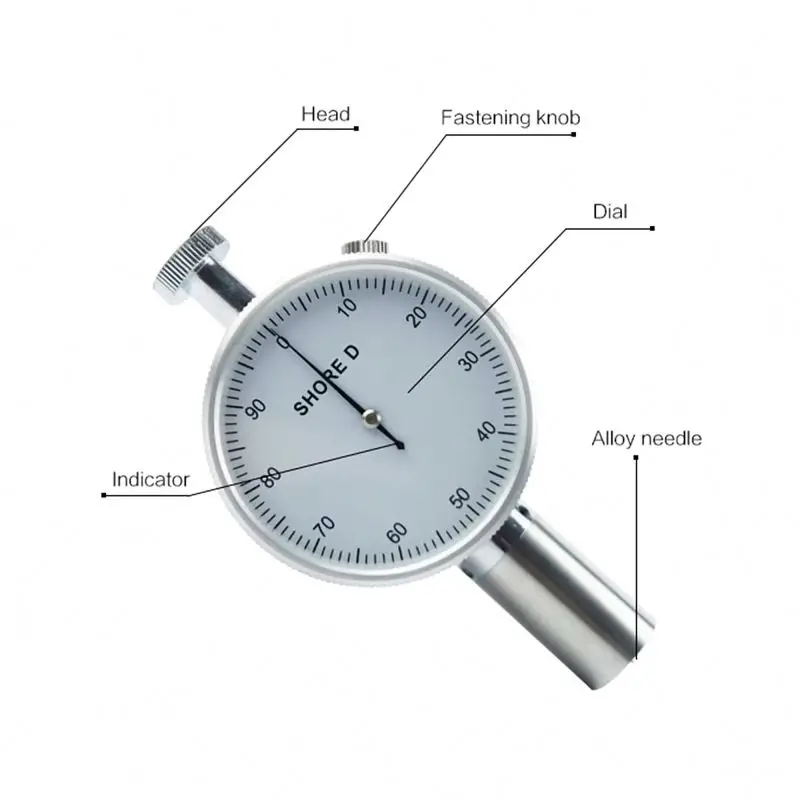 Силиконовый пластиковый Измеритель Твердости губки Shore Durometer цифровой A