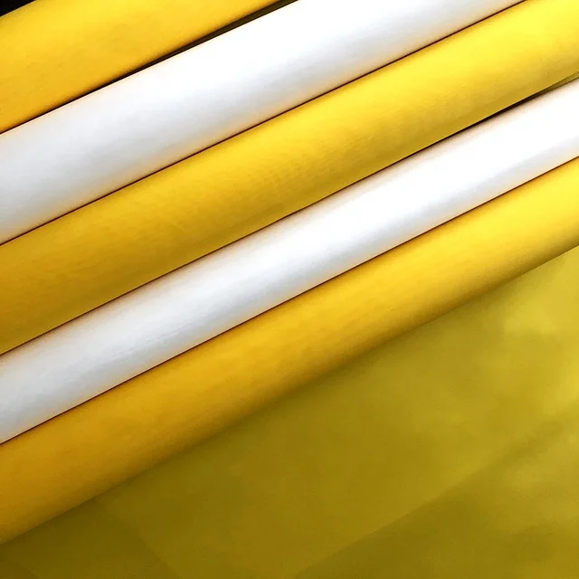 Бело-желтая сетка из полиэстера, 32 т, 39 т, 43 т, 47 т, 54 Т, 64 Т, 72 т, 77 т, 80 т, 90 т, 100 т, 120 т