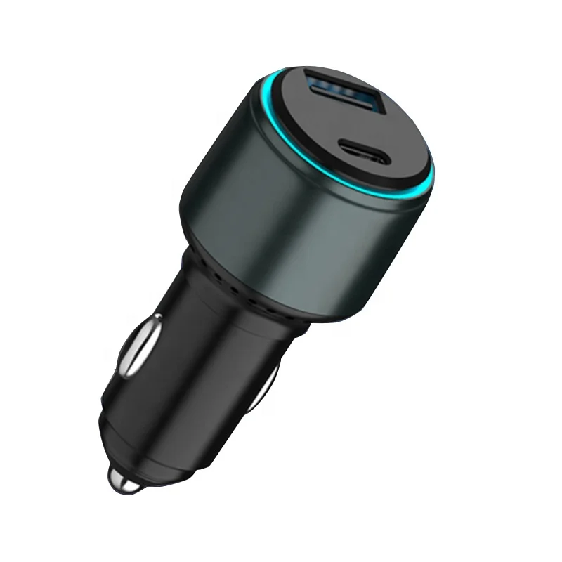 OEM Phone Pd Qc 60W 38W 48W 55W 63W Single Usb Pd20w 30 W Pd38w Qc3.0 20W 30W 38w 48w 45W Usbc Type-c Dual Port Mini Car Charger