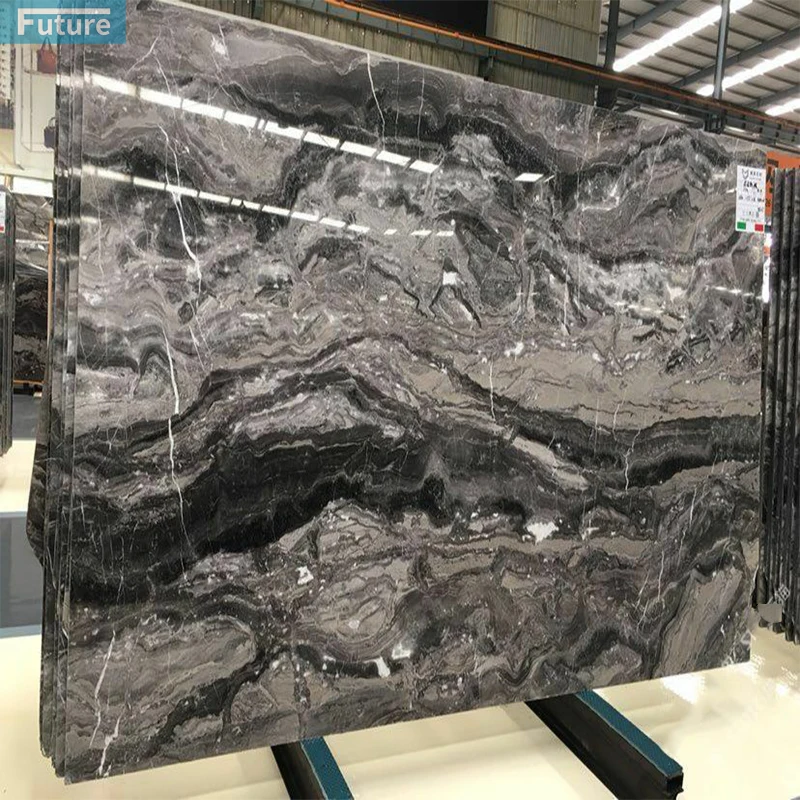 Future Stone Wholesale High Quality Calacatta Venetian Brown Floor Wall Tile Natural Marble