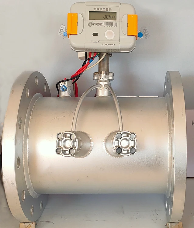 Cold and hot metering can be rea durable Using Low Price Large Diameter Ultrasonic Calorimeter Heat Meter With MID certification