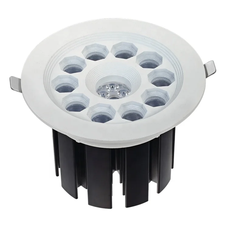Gem Jewelry Anti-dazzle heat sink 40w led downlight 4/6 inch recessed lighting led ceiling light fixture