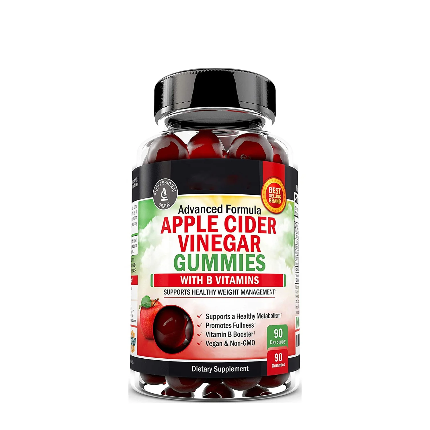 Private Label Apple Cider Vinegar Gummies  for Immune Support and Healthy Weight Management