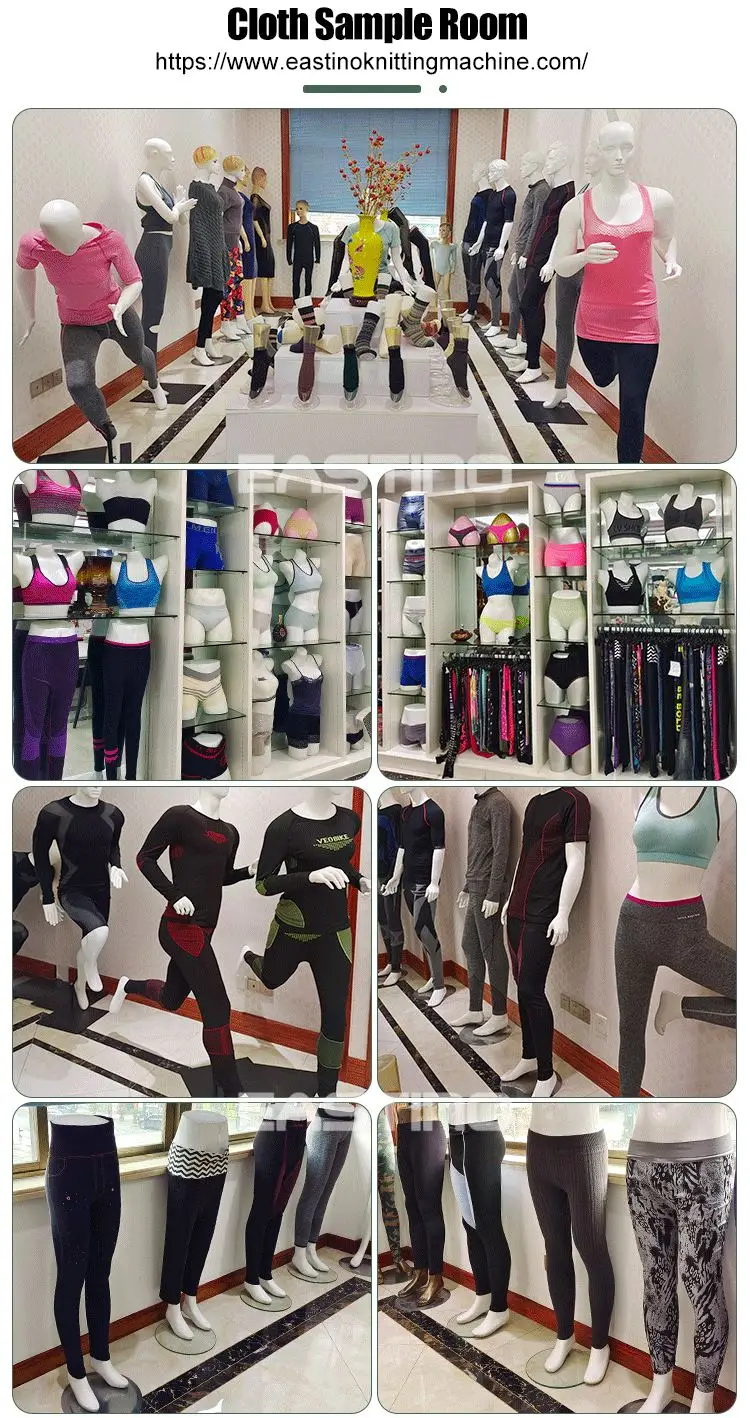 Santoni Knitting Machine Underwear Legging Machines Lonati Sock Circular Seamless