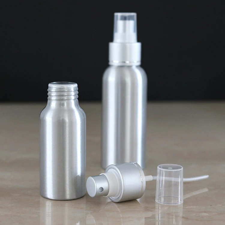 
Travel Size Leak Proof Aluminum Spray Bottle for Liquids Skincare Cosmetic Perfume Storage 