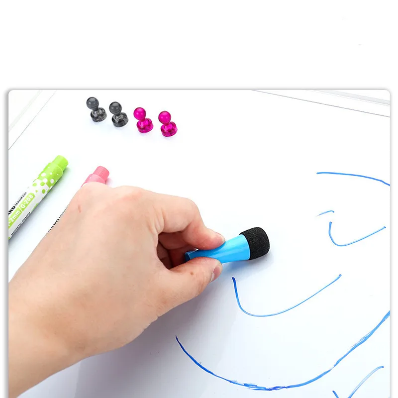 Hot Sales Foldable Whiteboard  12*16' Size Magnetic Desktop Foldable Dry Erase White Board With Handle