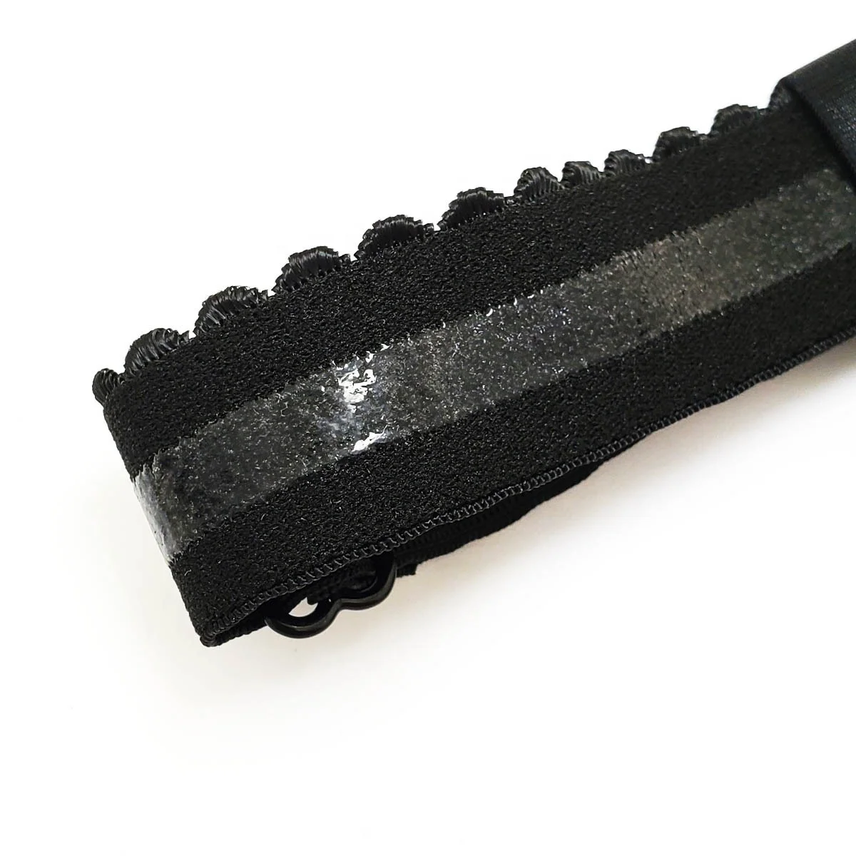 Factory Custom Anti-slip Silicone Sexy Elastic Thigh High Stockings Suspender Women Lingerie Garter Belt