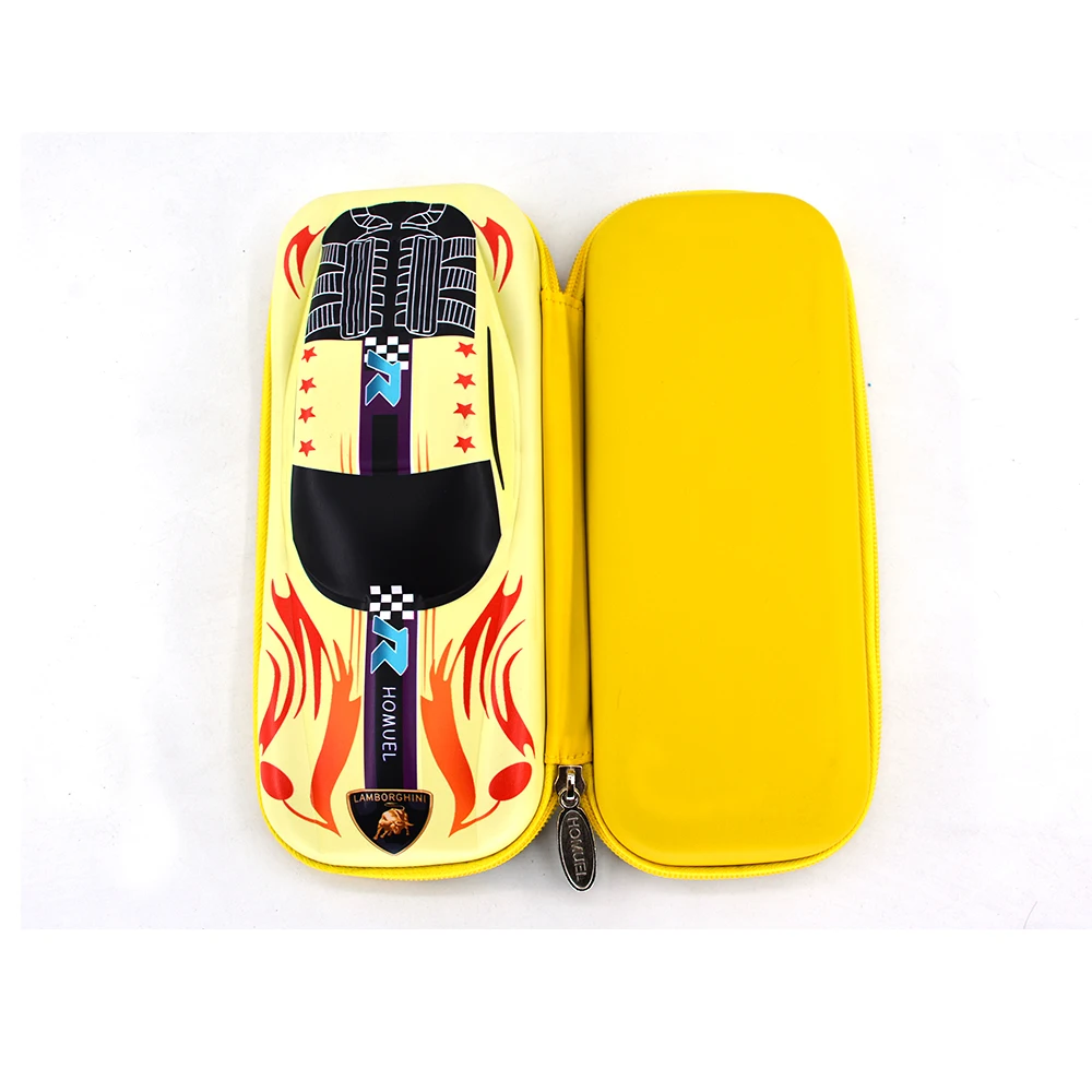 Hot Sale In Stock Hardtop EVA Pencil Case Pu Fashion Sport Car Pencil Case