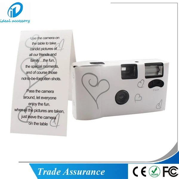 35 мм пленка дешевая быстрая оснастка Одноразовая камера с вспышкой